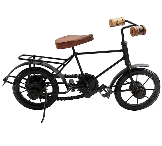 Wooden Wrought Iron Cycle