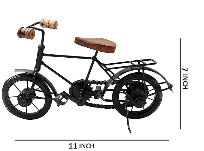 Wooden Wrought Iron Cycle