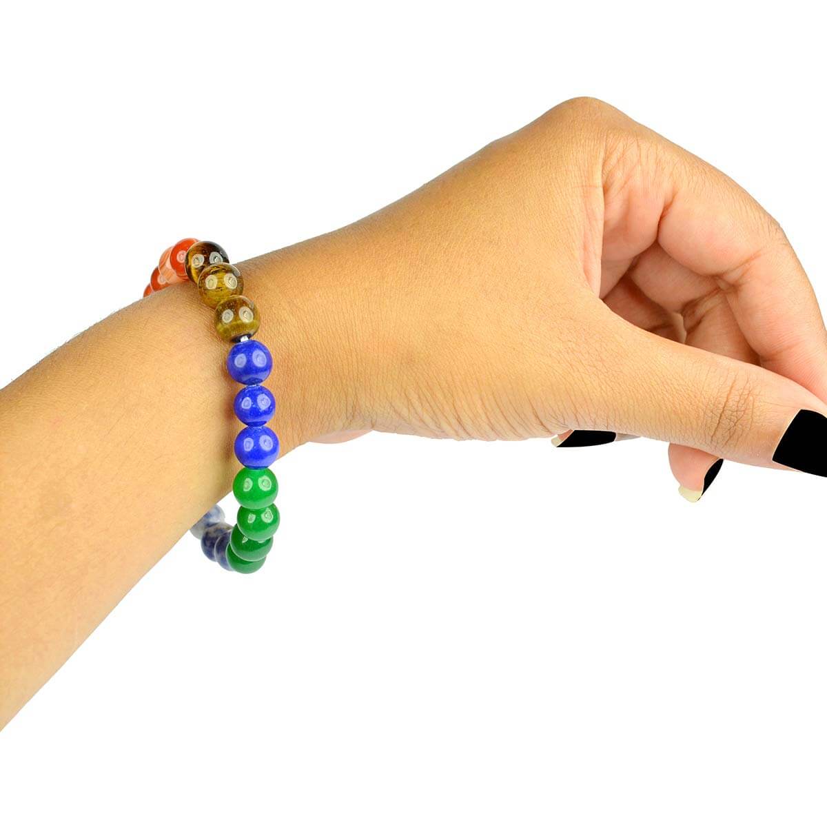 7 Chakra Bracelet for Reiki Healing 8 MM