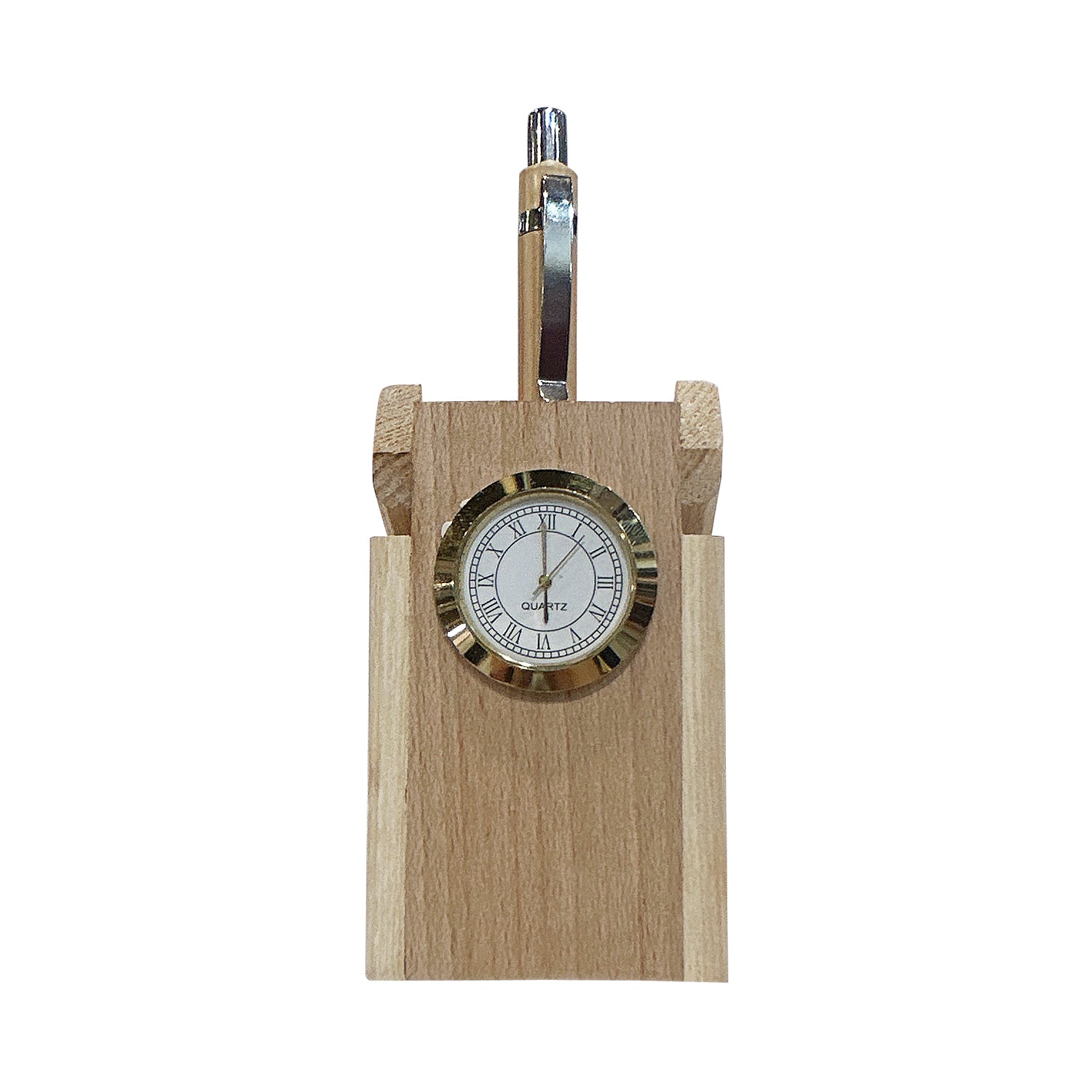 Wooden Pen Stand with Wooden Pen