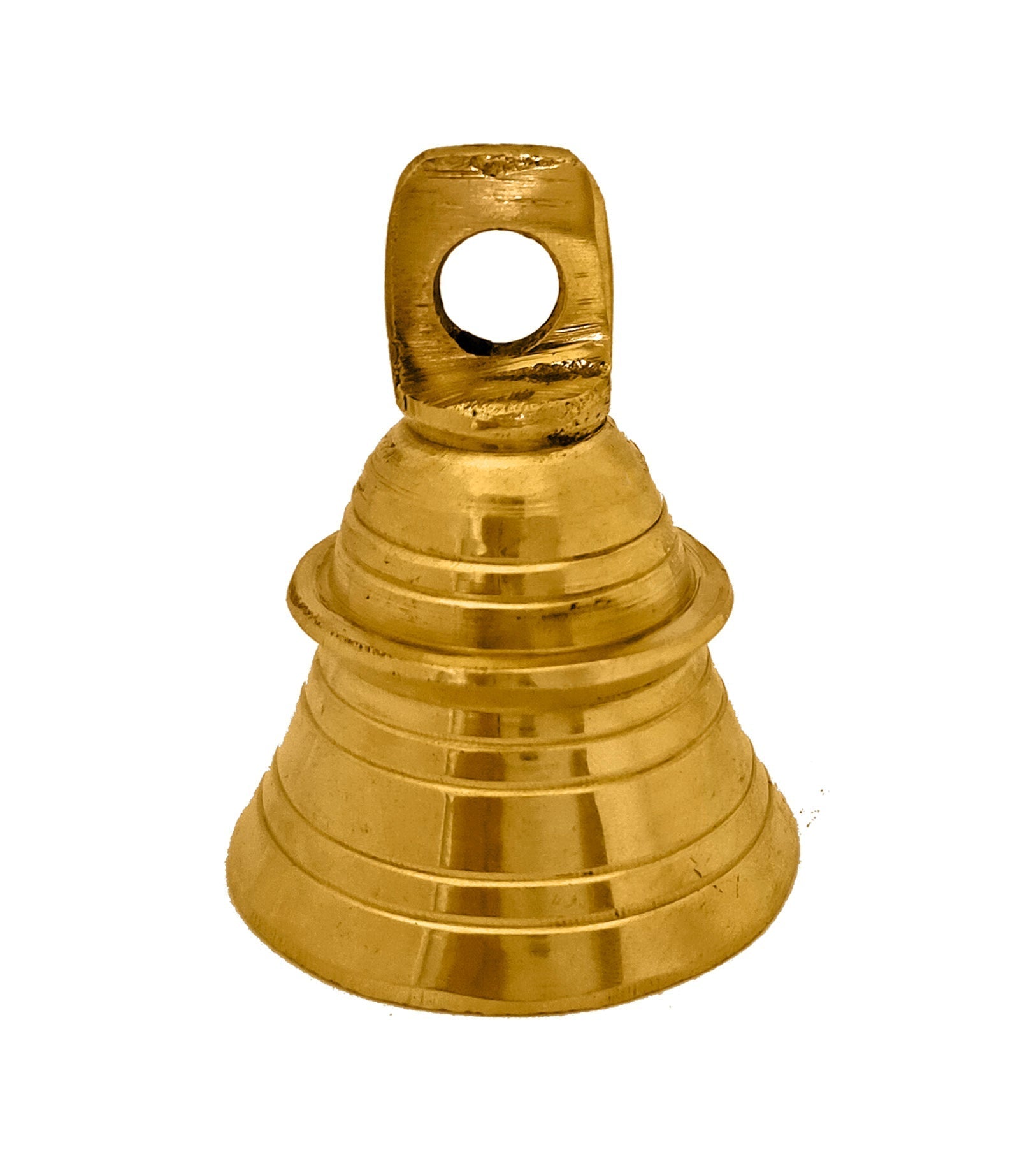 Brass Bell for Pooja Decoration (6 Pcs.)