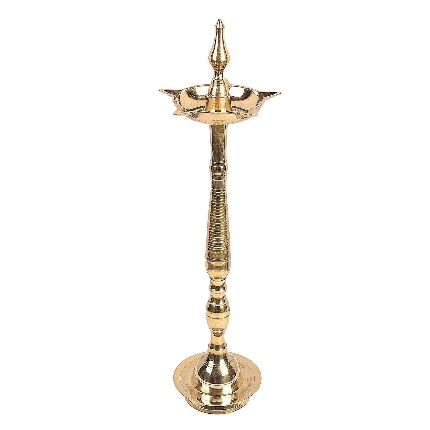 28 Inch Brass Kerala Diya Samai Lamp