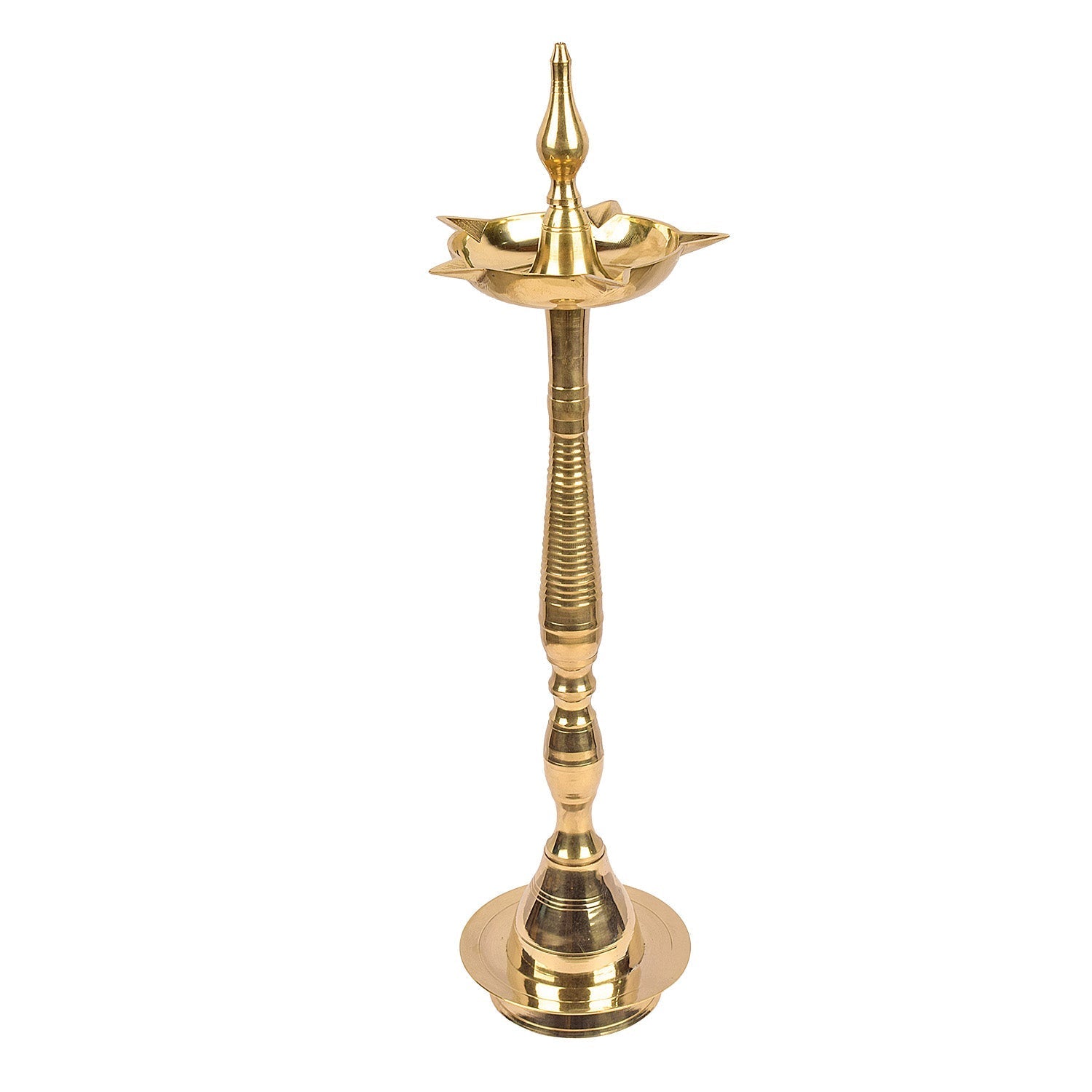 24 Inch Brass Kerala Diya Samai Lamp