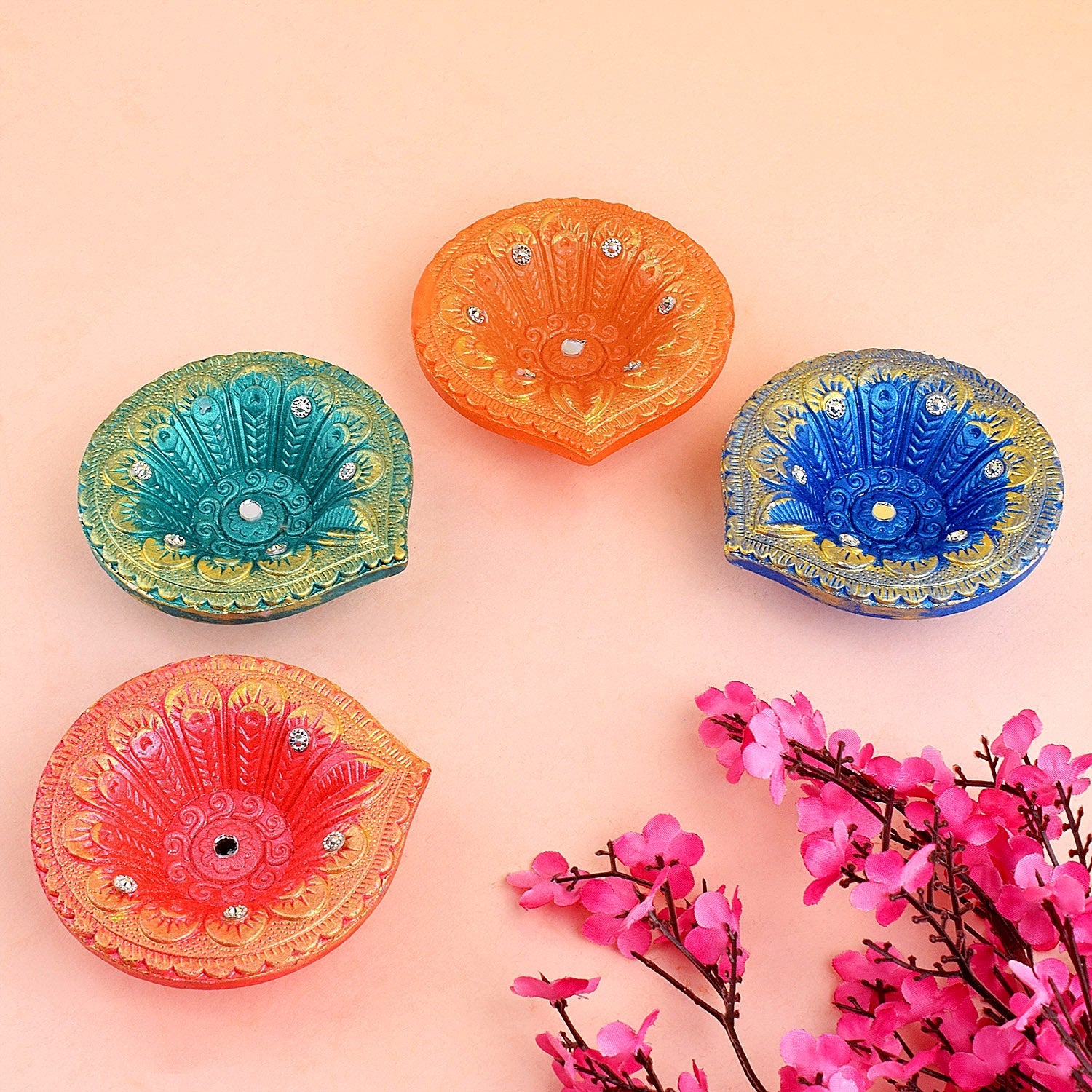 Embracing Tradition with Earthen Clay Diyas