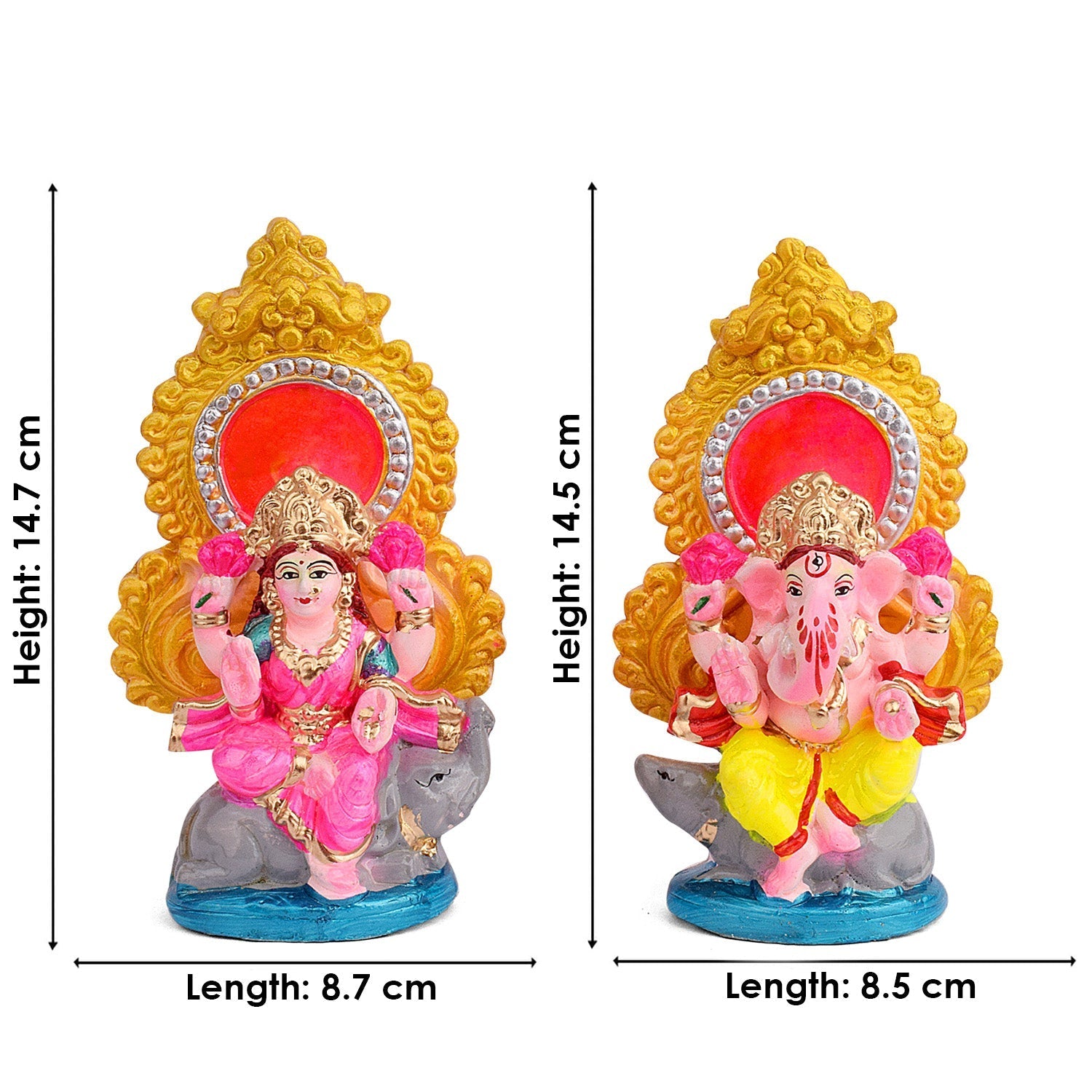 Divine Abundance The Lakshmi Ganesha Idol