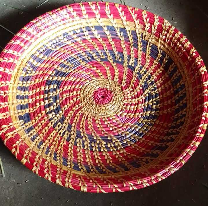 Sikki Grass Decorative Basket