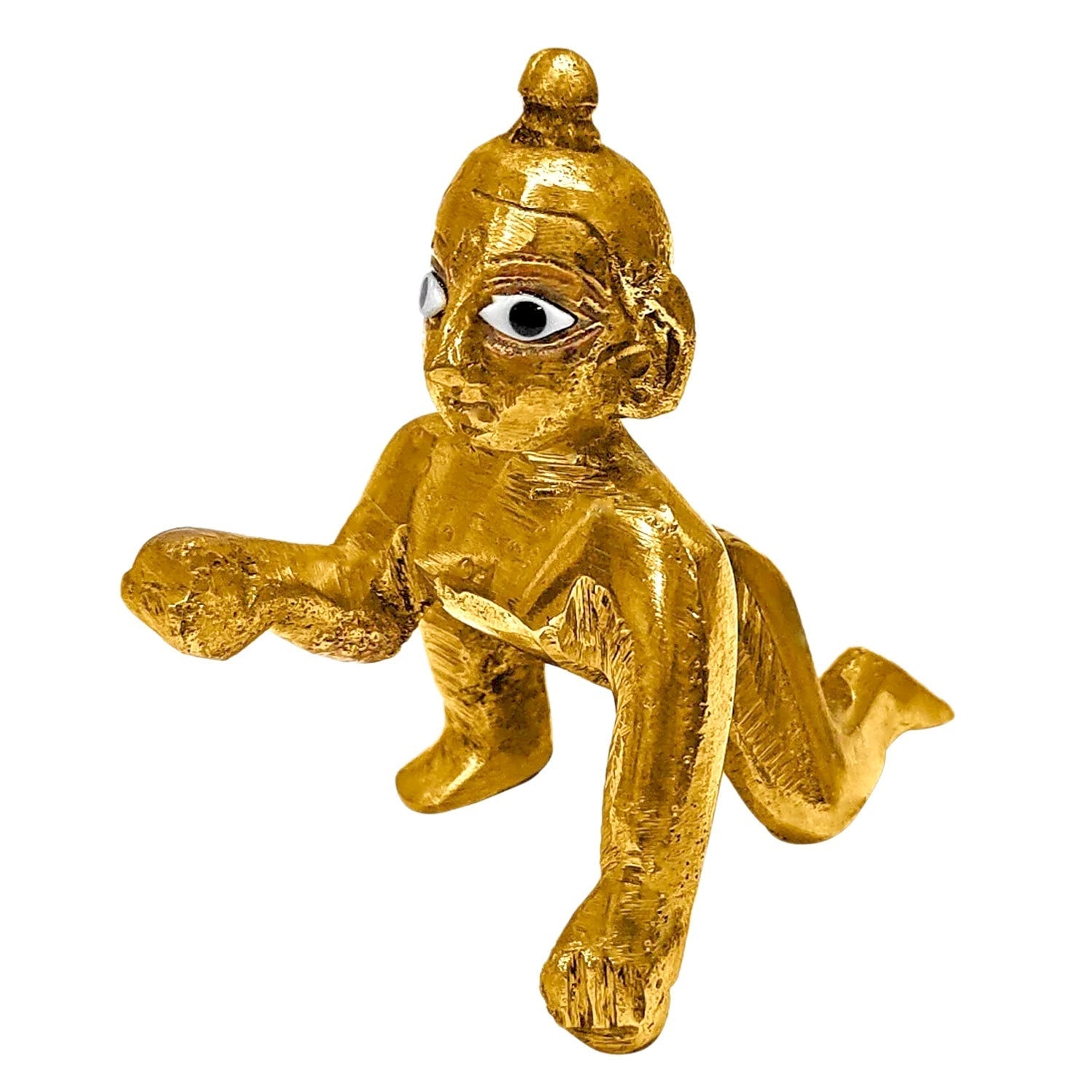 Brass Laddu Gopal Idol (Size 1)
