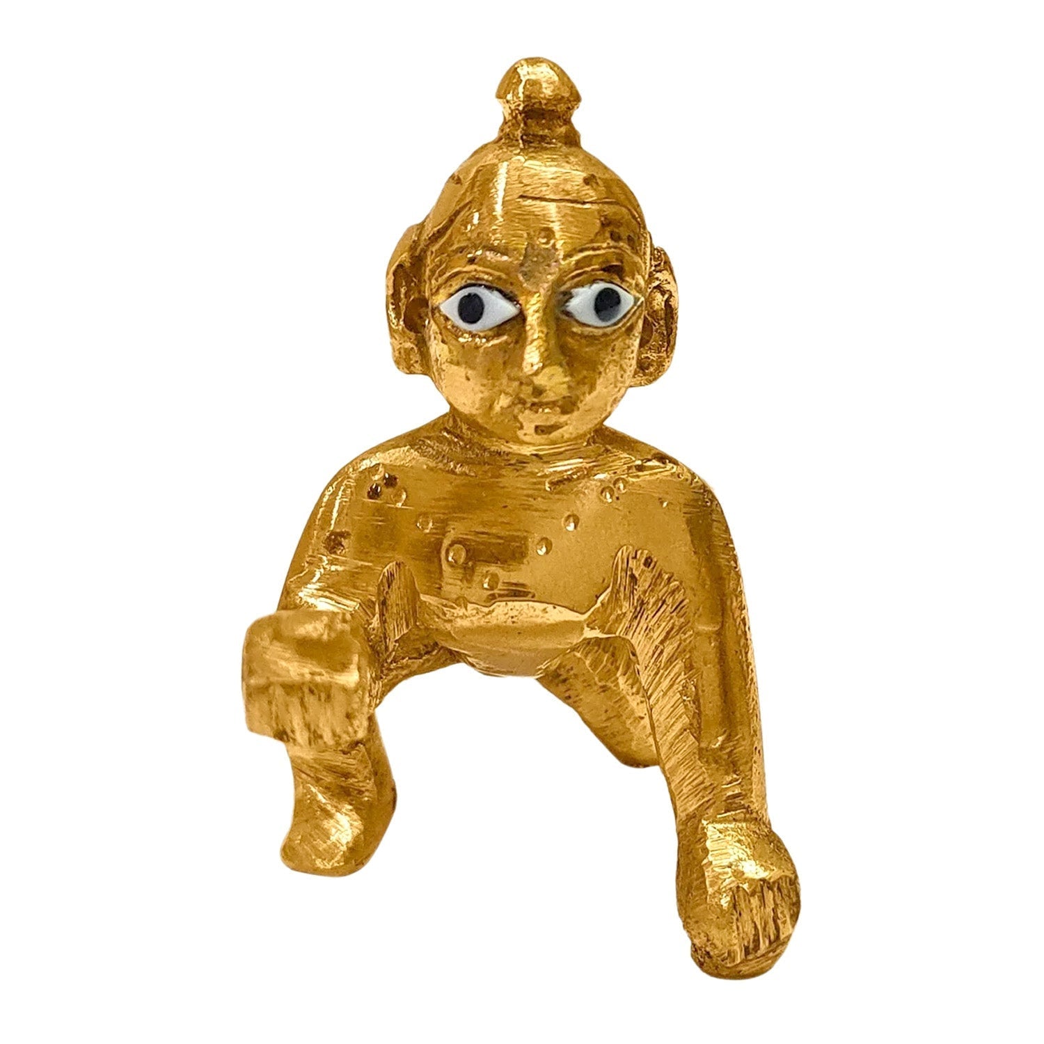 Brass Laddu Gopal Idol (Size 0)