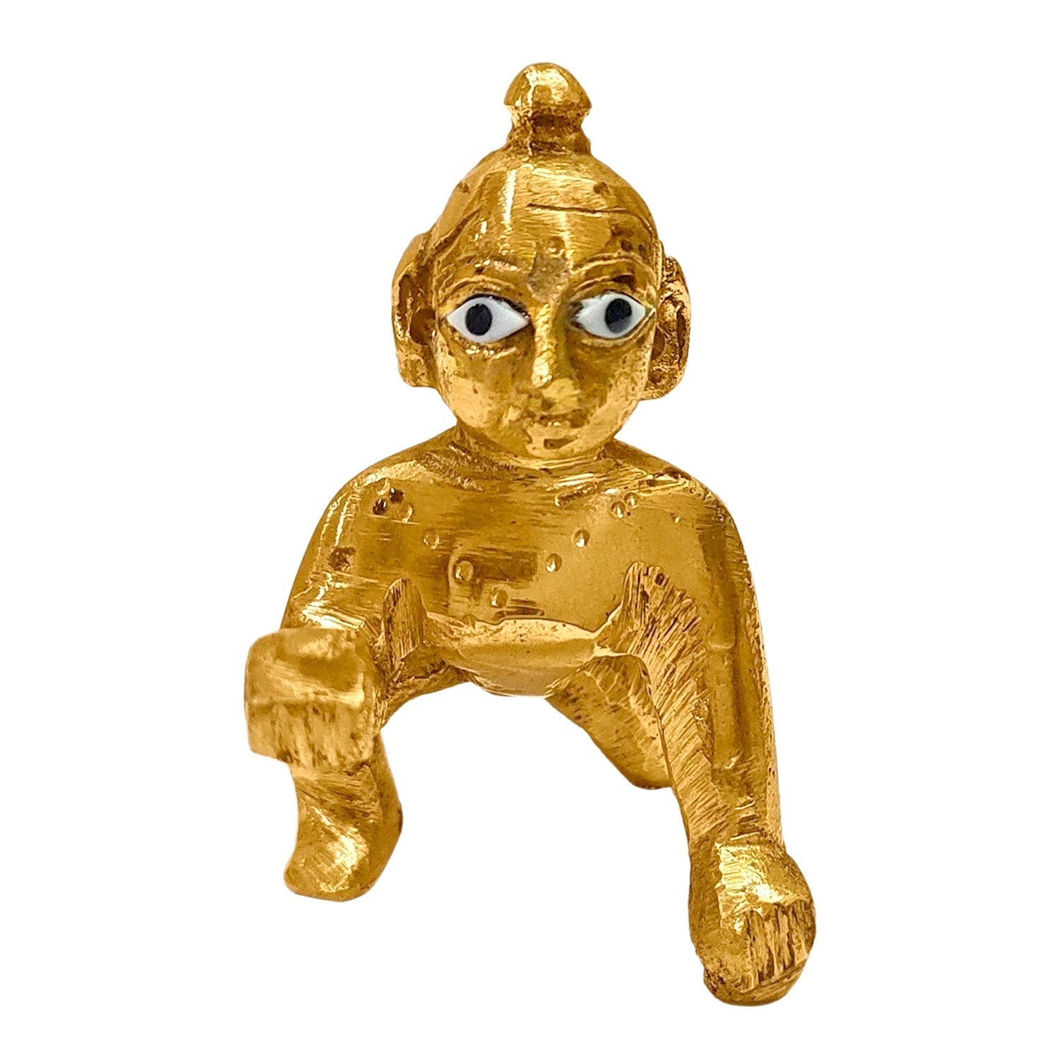 Brass Laddu Gopal Idol (Size 1)