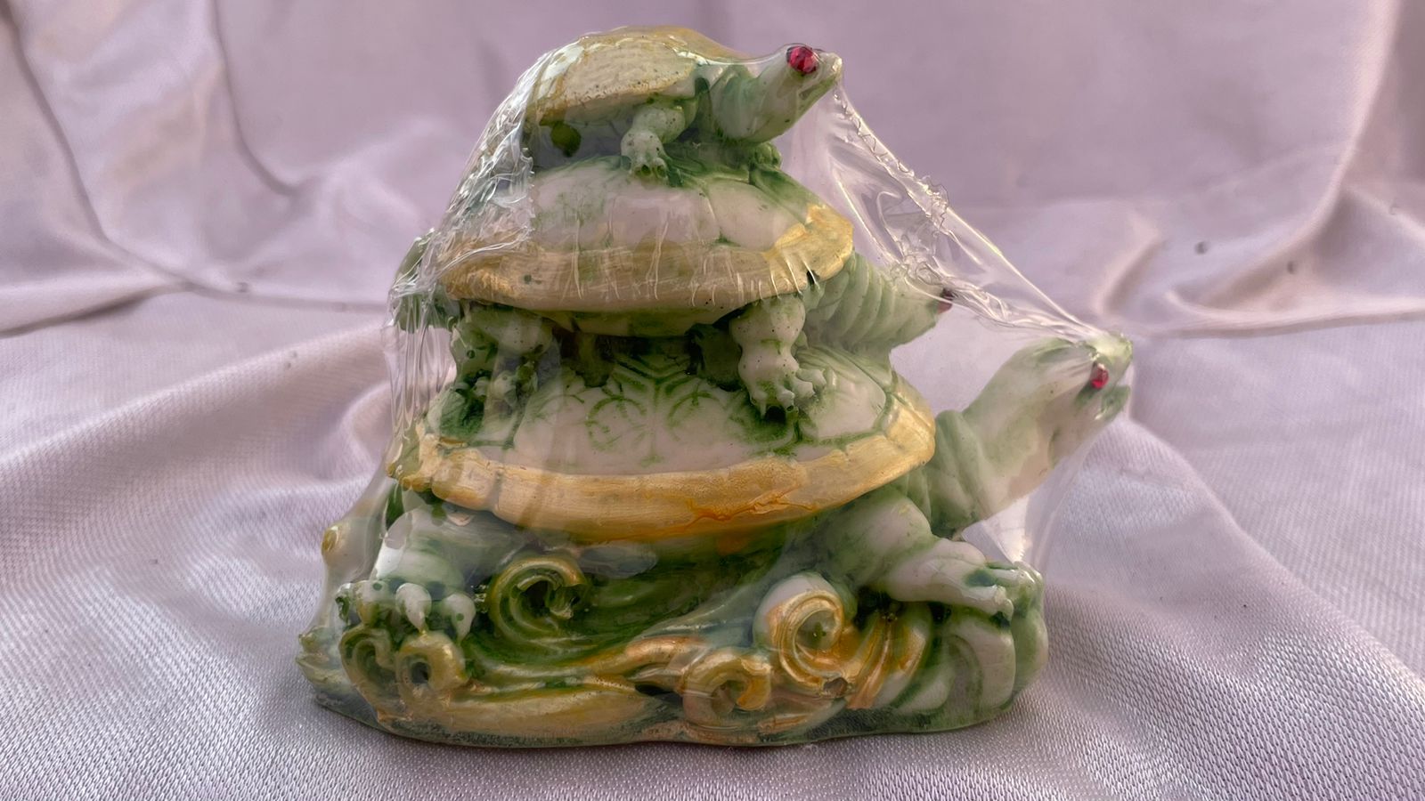 Ceramic Vastu Feng Shui Tortoise Turtle for Success Good Luck
