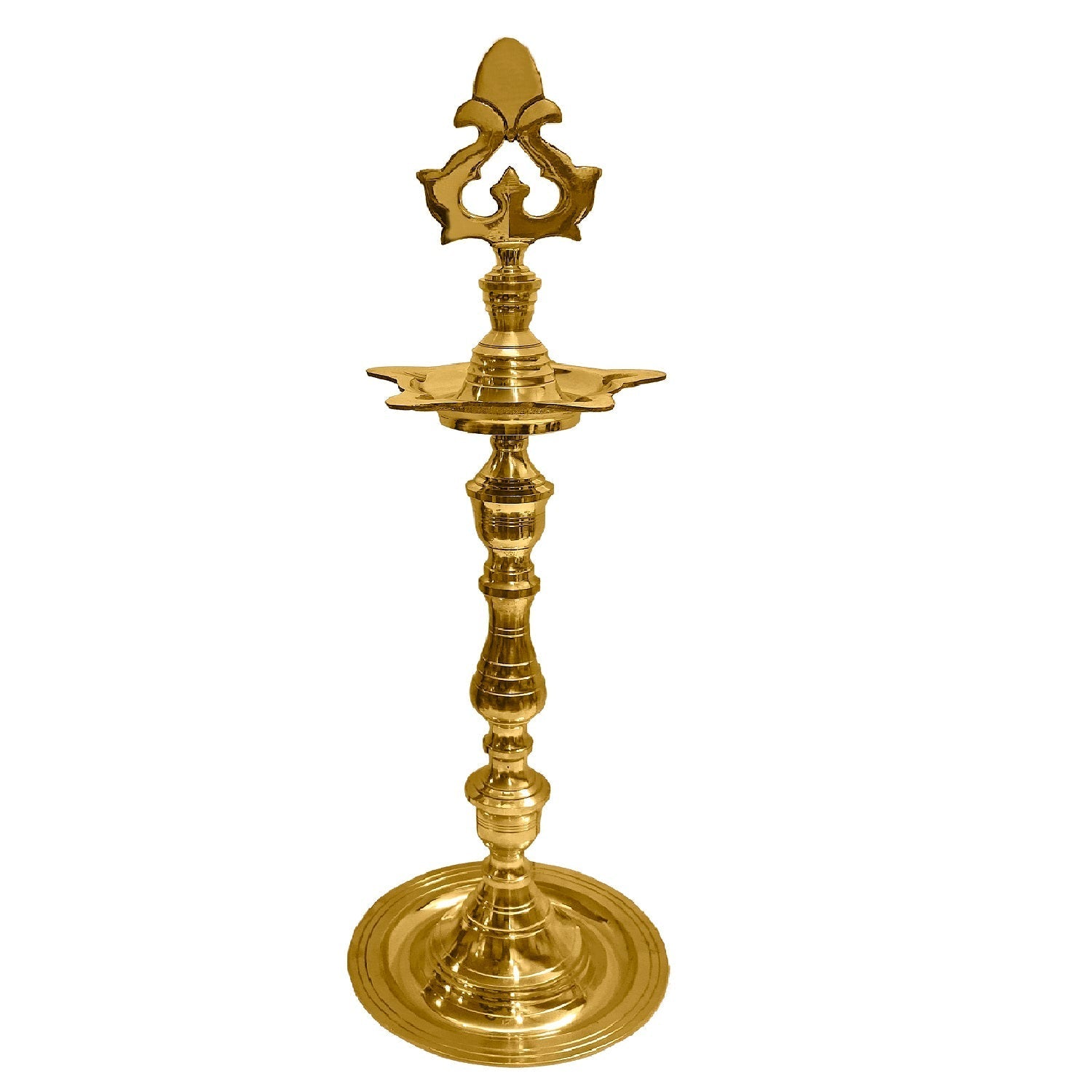 18 INCH Brass Kerala Chandarbalyam Samai Diya