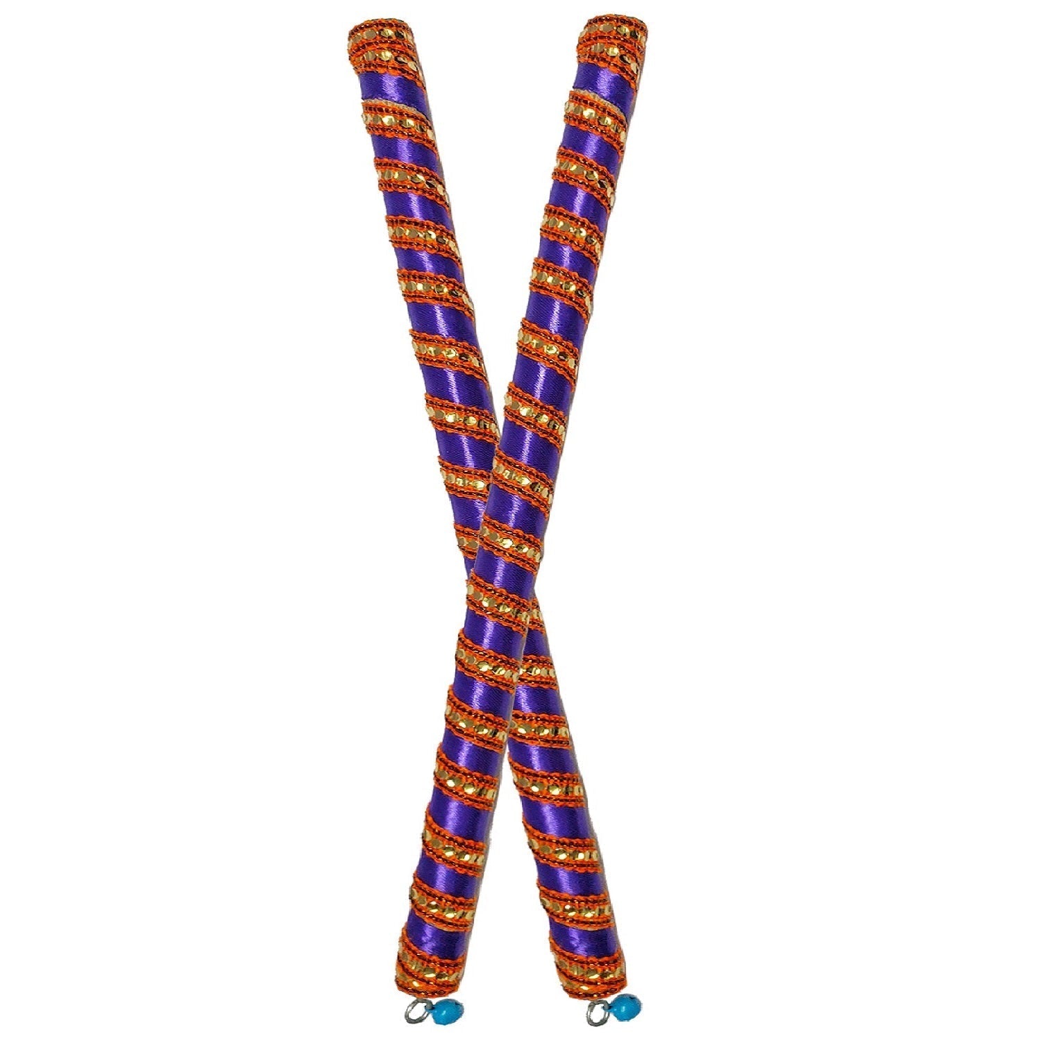 Wooden Dandiya Sticks For Garba Nights (1 Pair)