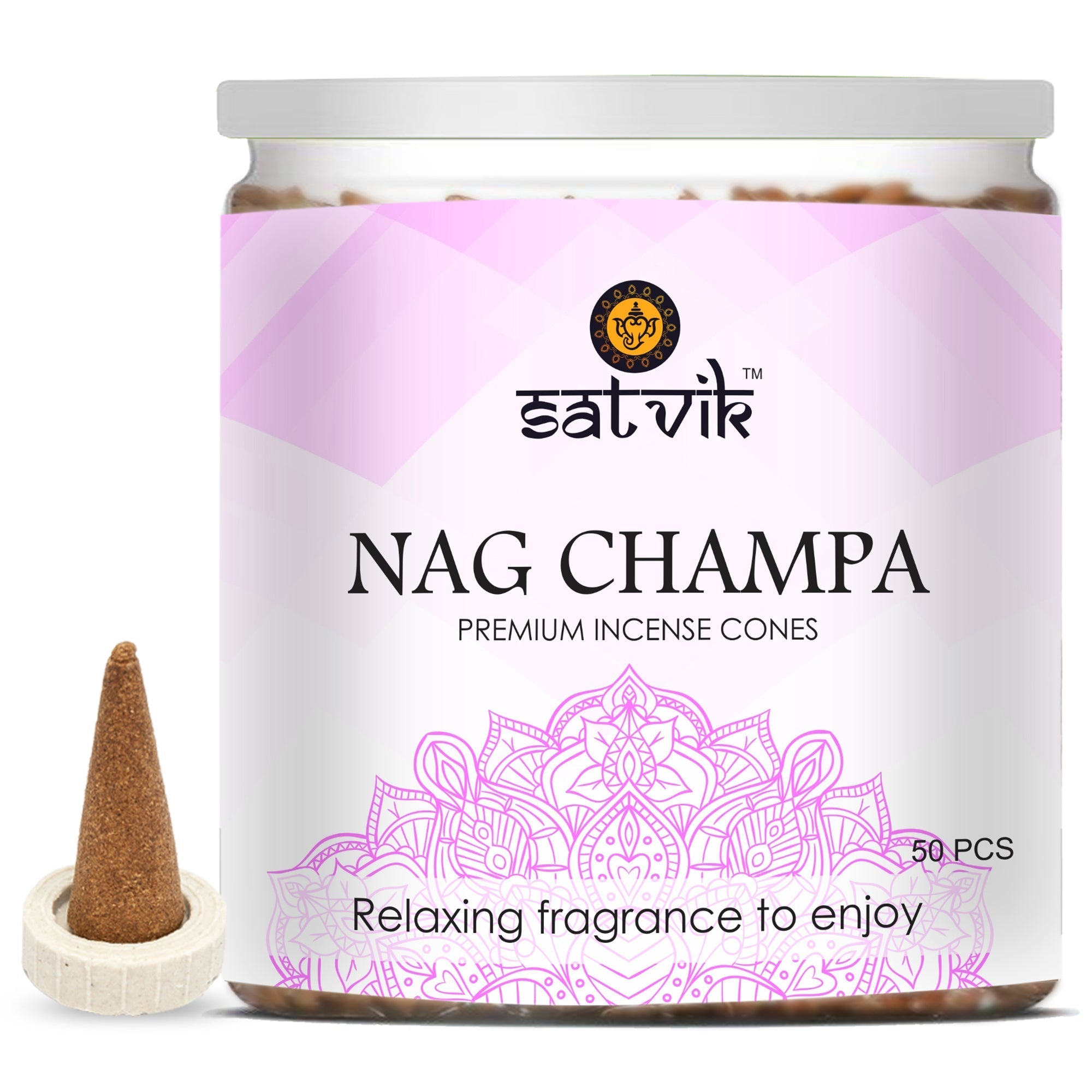 Nag Champa Incense Cone 5.08cm (2 Inch)